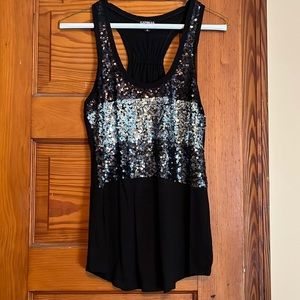 Express sequined tank